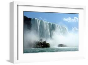 Niagara Falls on a Sunny Day-null-Framed Art Print