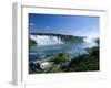 Niagara Falls on the Niagara River That Connects Lakes Ontario and Erie, New York State, USA-Robert Francis-Framed Photographic Print