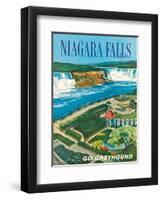 Niagara Falls, Ontario, Canada, New York, USA-S^ Fleming-Framed Art Print