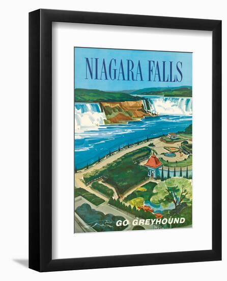 Niagara Falls, Ontario, Canada, New York, USA-S^ Fleming-Framed Art Print