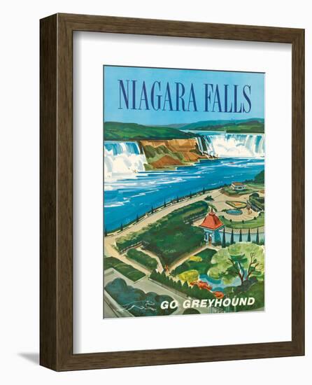 Niagara Falls, Ontario, Canada, New York, USA-S^ Fleming-Framed Art Print