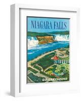 Niagara Falls, Ontario, Canada, New York, USA-S^ Fleming-Framed Art Print