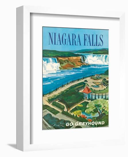 Niagara Falls, Ontario, Canada, New York, USA-S^ Fleming-Framed Art Print