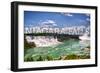 Niagara Falls - Panoramic View-Lantern Press-Framed Art Print