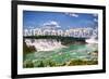 Niagara Falls - Panoramic View-Lantern Press-Framed Art Print