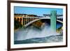 Niagara Falls Rainbow Bridge-null-Framed Art Print