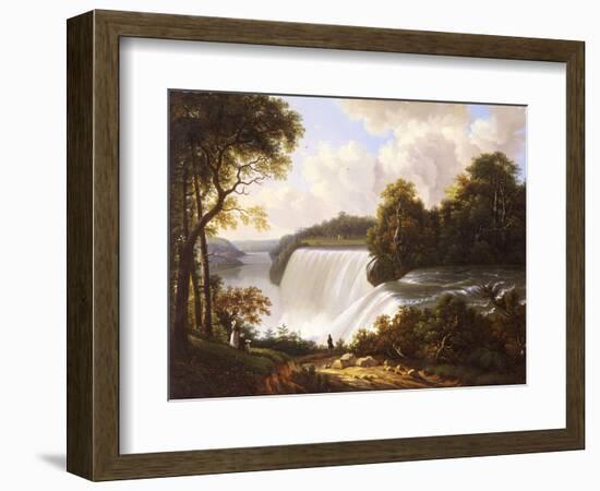 Niagara Falls Scene-Victor De Grailly-Framed Giclee Print