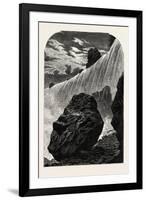 Niagara Falls, Western Side, USA, 1870s-null-Framed Giclee Print