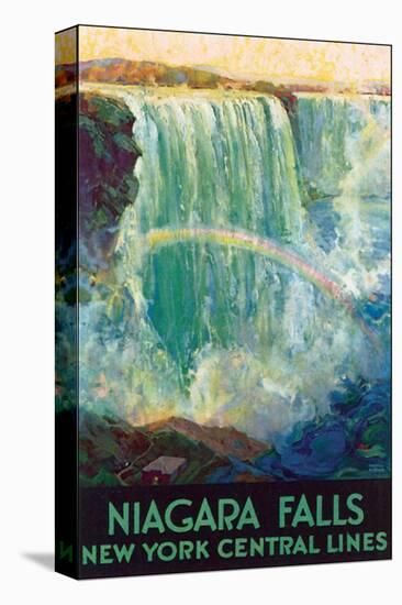 Niagara Falls-Frederic Madan-Stretched Canvas