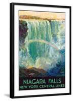 Niagara Falls-Frederic Madan-Framed Art Print