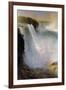 Niagara Falls-Frederic Edwin Church-Framed Art Print