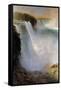 Niagara Falls-Frederic Edwin Church-Framed Stretched Canvas