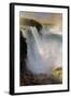 Niagara Falls-Frederic Edwin Church-Framed Art Print