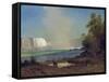 Niagara Falls-Albert Bierstadt-Framed Stretched Canvas