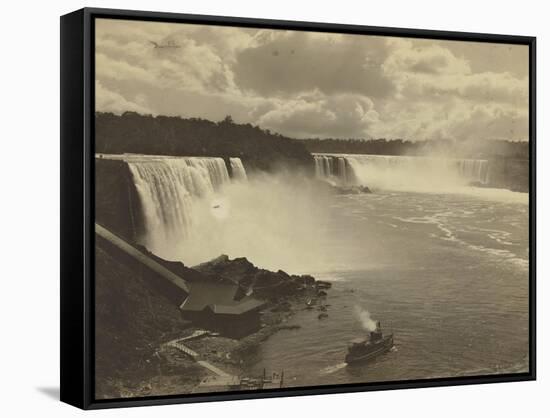 Niagara Falls-George Barker-Framed Stretched Canvas