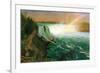 Niagara Falls-Albert Bierstadt-Framed Art Print