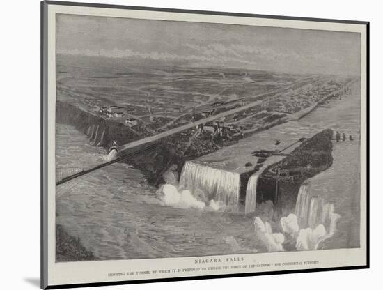 Niagara Falls-null-Mounted Giclee Print