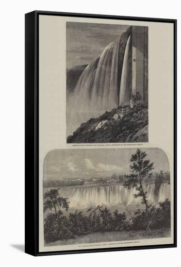 Niagara Falls-null-Framed Stretched Canvas