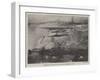 Niagara in Winter, the Falls on 7 February 1901-null-Framed Giclee Print