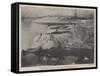 Niagara in Winter, the Falls on 7 February 1901-null-Framed Stretched Canvas