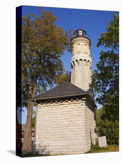 Niagara Lighthouse, Old Fort Niagara State Park, Youngstown, New York State, USA-Richard Cummins-Stretched Canvas