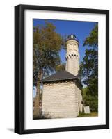 Niagara Lighthouse, Old Fort Niagara State Park, Youngstown, New York State, USA-Richard Cummins-Framed Photographic Print