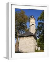 Niagara Lighthouse, Old Fort Niagara State Park, Youngstown, New York State, USA-Richard Cummins-Framed Photographic Print