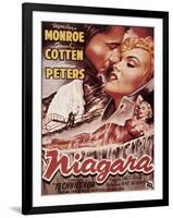 Niagara, Marilyn Monroe, 1953-null-Framed Art Print