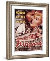 Niagara, Marilyn Monroe, 1953-null-Framed Art Print