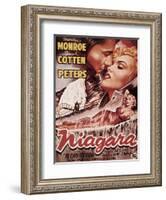 Niagara, Marilyn Monroe, 1953-null-Framed Art Print