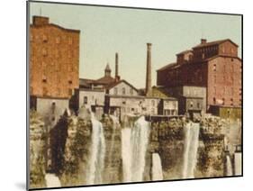 Niagara, Mills on American Shore-null-Mounted Photo