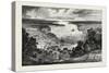 Niagara River, from Queenston Heights, Canada, Nineteenth Century-null-Stretched Canvas