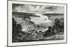 Niagara River, from Queenston Heights, Canada, Nineteenth Century-null-Mounted Giclee Print
