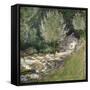 Niagara River Rapids-John Henry Twachtman-Framed Stretched Canvas