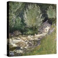 Niagara River Rapids-John Henry Twachtman-Stretched Canvas