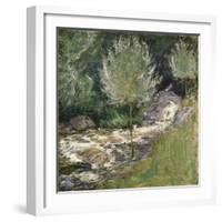 Niagara River Rapids-John Henry Twachtman-Framed Giclee Print