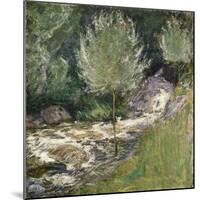 Niagara River Rapids-John Henry Twachtman-Mounted Giclee Print