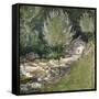 Niagara River Rapids-John Henry Twachtman-Framed Stretched Canvas