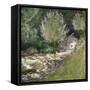 Niagara River Rapids-John Henry Twachtman-Framed Stretched Canvas