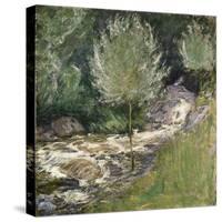 Niagara River Rapids-John Henry Twachtman-Stretched Canvas