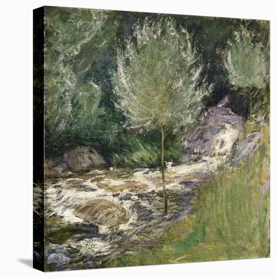 Niagara River Rapids-John Henry Twachtman-Stretched Canvas