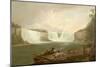 Niagara: the American Falls, C.1821-Alvan Fisher-Mounted Giclee Print