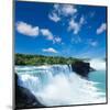 Niagara waterfall-null-Mounted Art Print