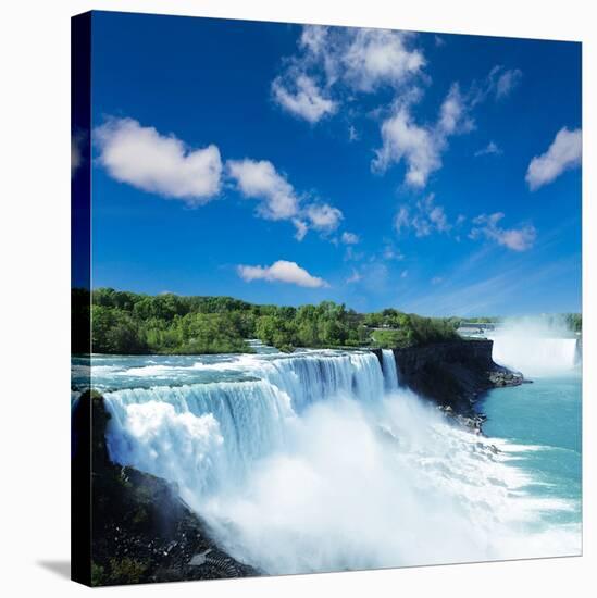 Niagara waterfall-null-Stretched Canvas