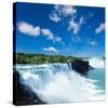 Niagara waterfall-null-Stretched Canvas