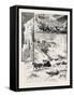 Niagara Winter Scenes, Canada, Nineteenth Century-null-Framed Stretched Canvas