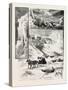 Niagara Winter Scenes, Canada, Nineteenth Century-null-Stretched Canvas