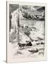 Niagara Winter Scenes, Canada, Nineteenth Century-null-Stretched Canvas