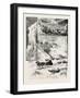 Niagara Winter Scenes, Canada, Nineteenth Century-null-Framed Giclee Print