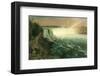 Niagara-Albert Bierstadt-Framed Premium Giclee Print